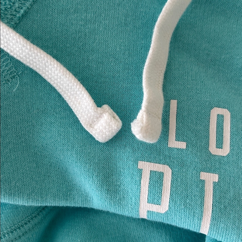 PINK Victoria's Secret Turquoise Hoodie - Picture 11 of 14